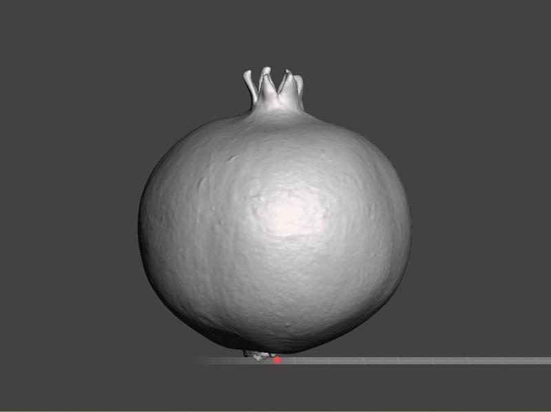 Pomegranate 3D Scanned