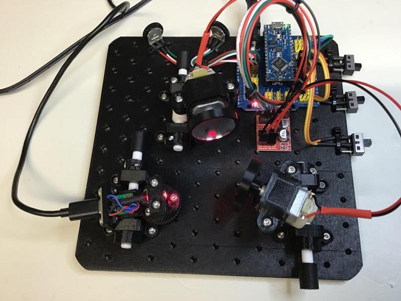 Lissajous Figure Laser Light-Show Pattern Generator & Projector