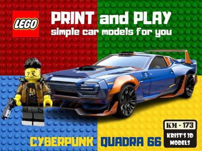 LEGO Cyberpunk Quadra 66