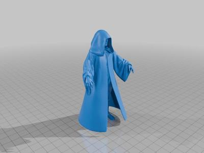 Emperor Palpatine - Subdivided and made for 0.8 mm nozzle