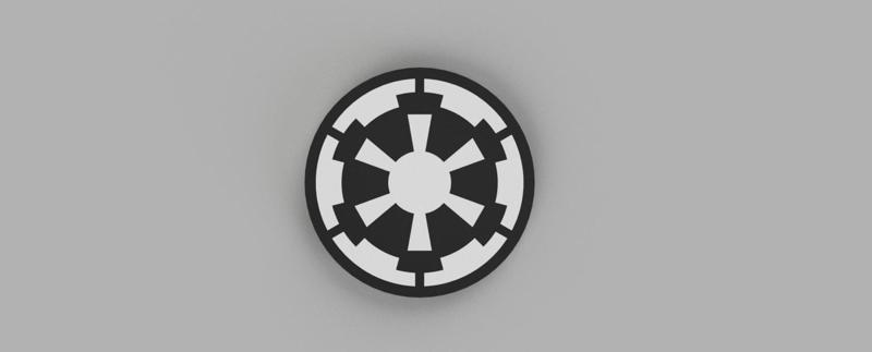 Star Wars Empire Receiver hitch Cover MMU