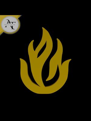 Simple Flame Symbol - 2D Art