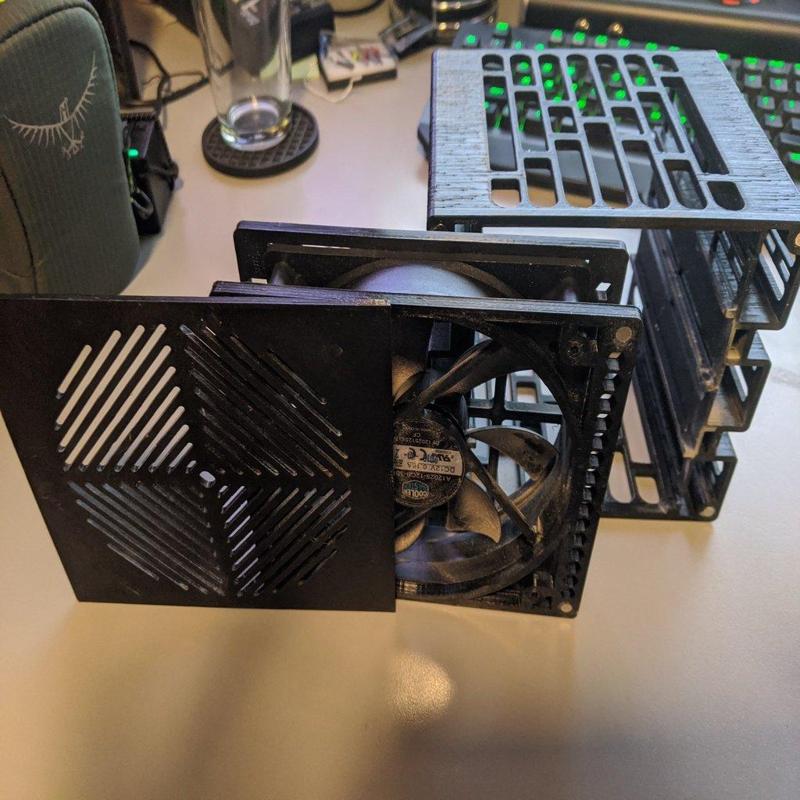 4 Drive Raid Cage