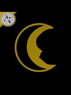 Simple Moon Symbol - 2D Art 