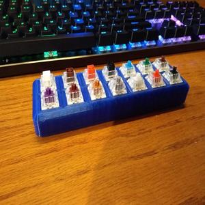 Key switch tester holder