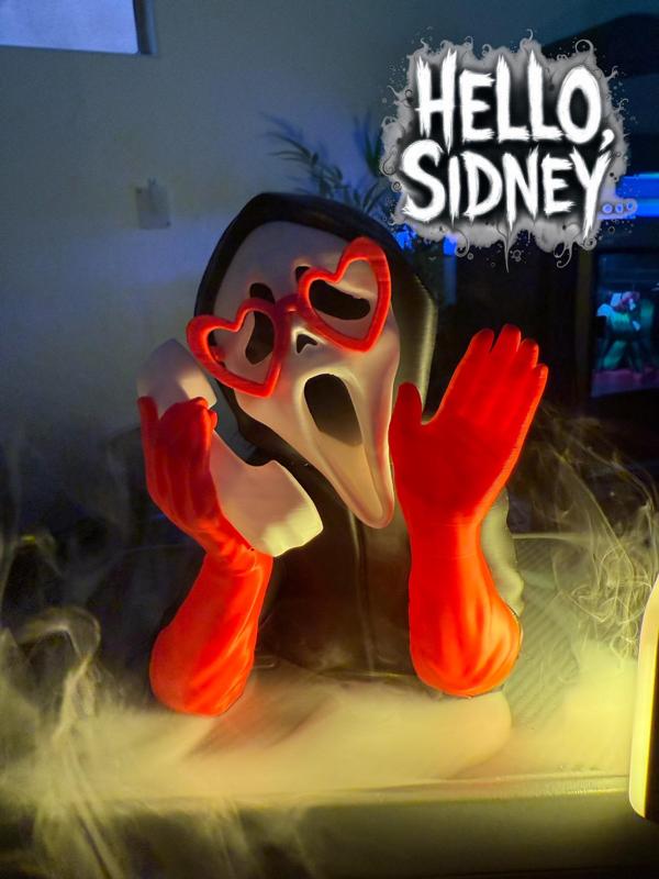 Premium "Hello Sidney" – Ghostface "VIral" Halloween Model