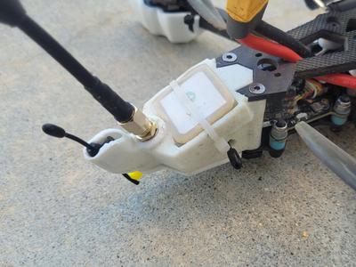 Mark4 5" Quadcopter Frame - Rear Antenna Mount