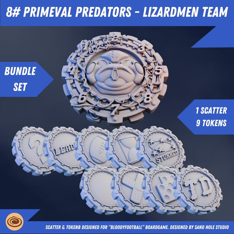PRIMEVAL PREDATORS - BUNDLE LIZARDMEN TEAM