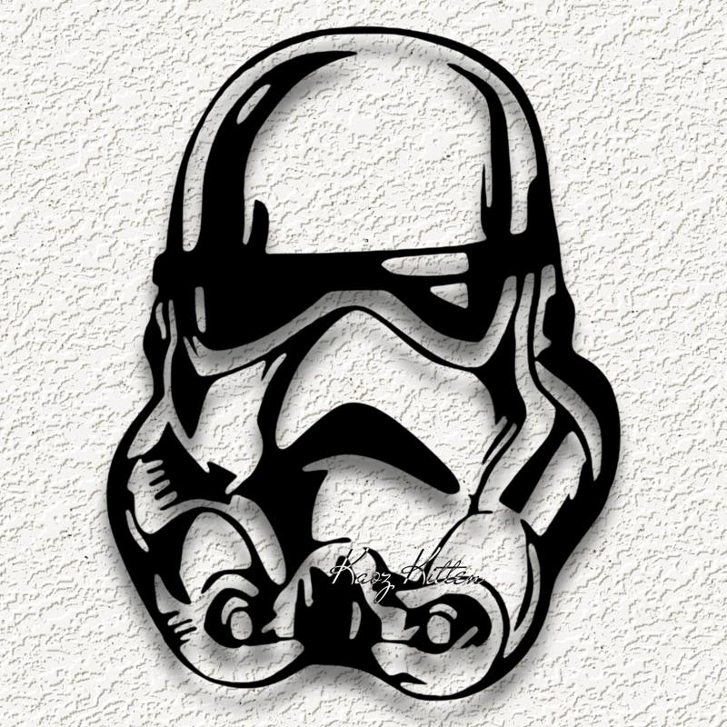 star wars storm trooper WALL ART HOME DECOR