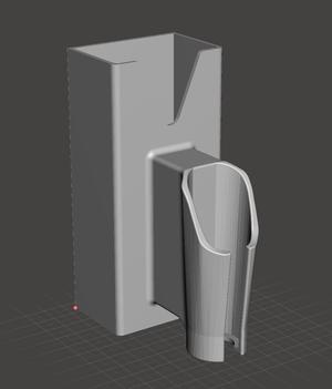 Mouthwatch + Sleeve Dental Camera Wall Mount Holder
