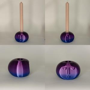 face candle holder