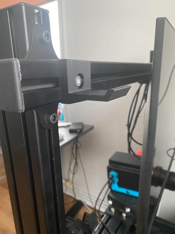 8040 Aluminium Profile Headphone Holder