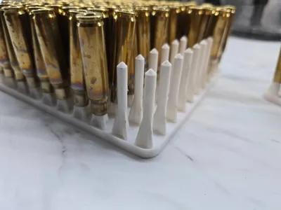 Brass Case Dry Rack 100 rounds for reloading