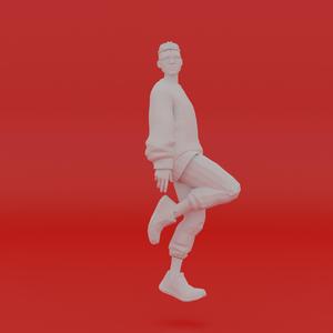 Character Pose Toy Man Miniature Figure 037