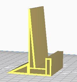 Geometric Phone Stand (No Supports)