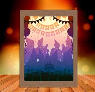Happy Birthday lightbox