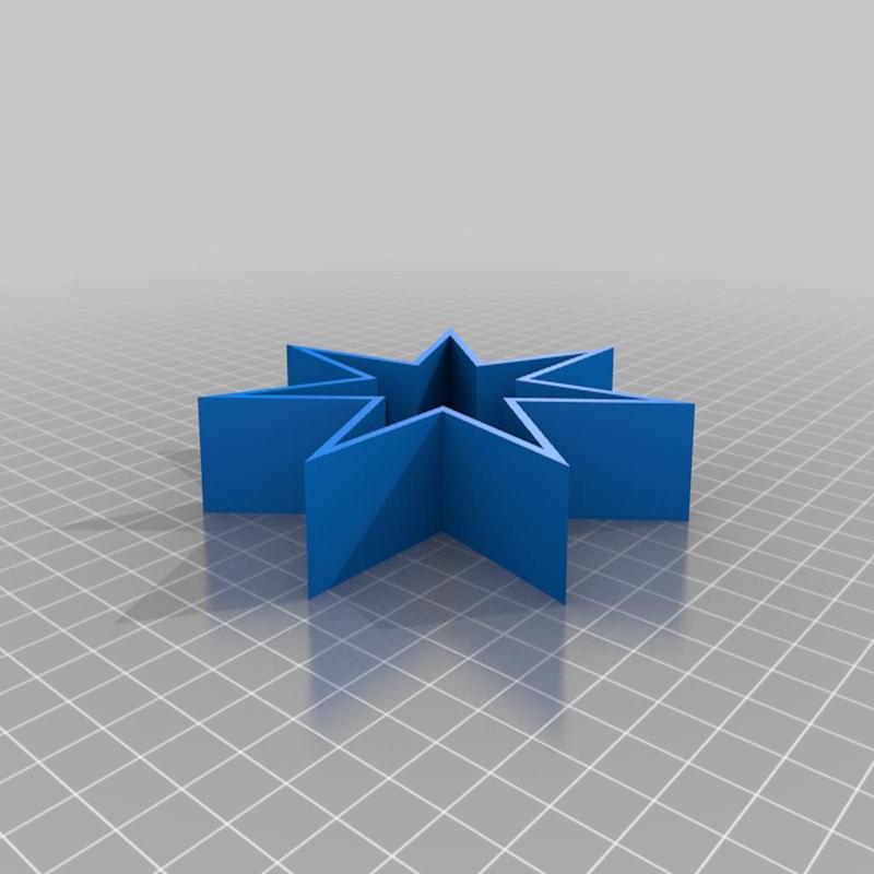 Christmas Tree Topper/Star - without cylinder - remix