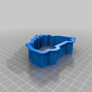 Car / Bus Christmas Tree Cookie Cutter