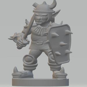 Goblin Chief posing