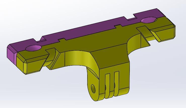 Adapter Gopro - ALL-WINGS saddle evo4 Super Hornet