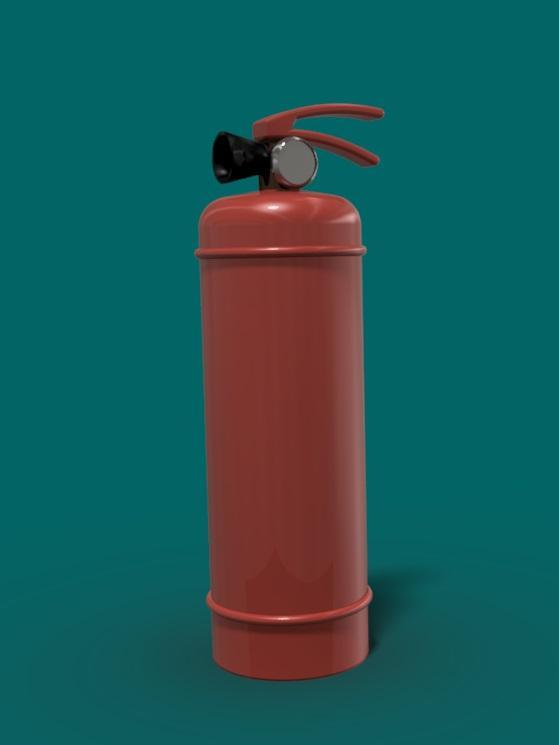 Extintor escala 1/18