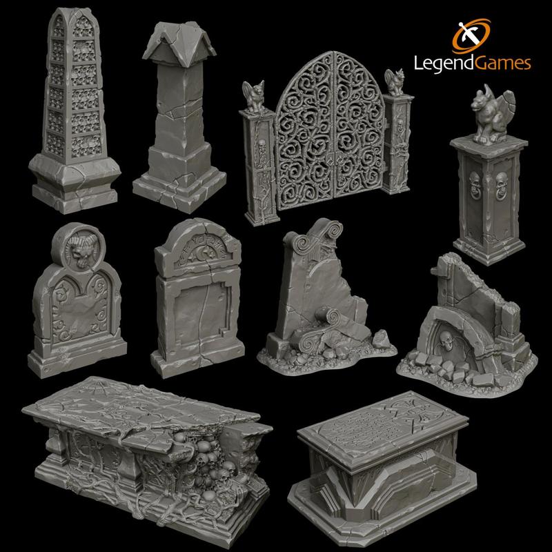 LegendGames Complete Graveyard set