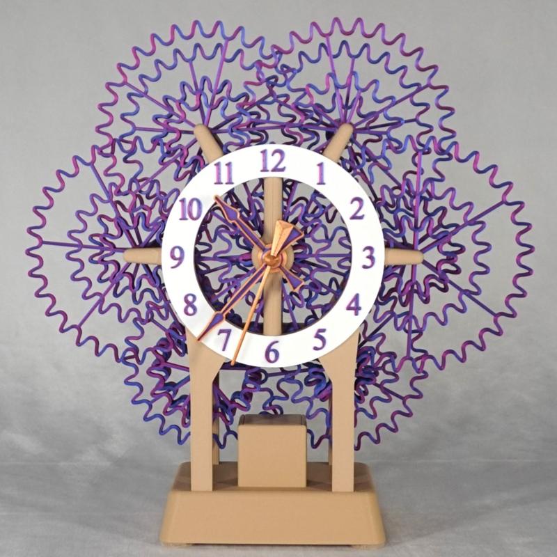 Large Crazy Gear Desk Clock