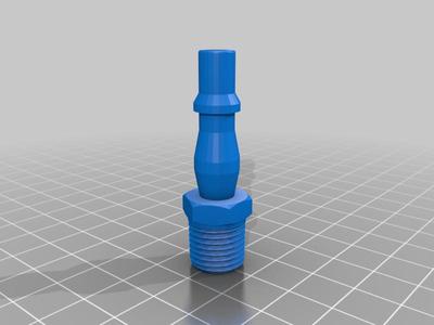 1/4" quick connect airbrush adaptor