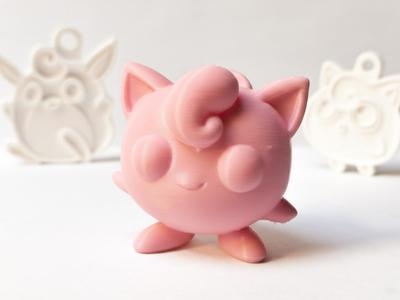 Jigglypuff Pokemon Funko Pop (Keychain and not)
