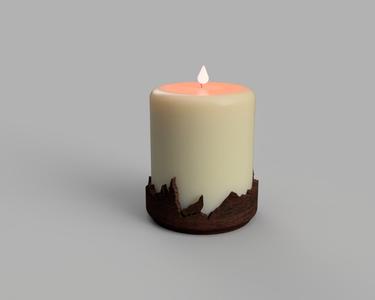 Landscape Candle Stand