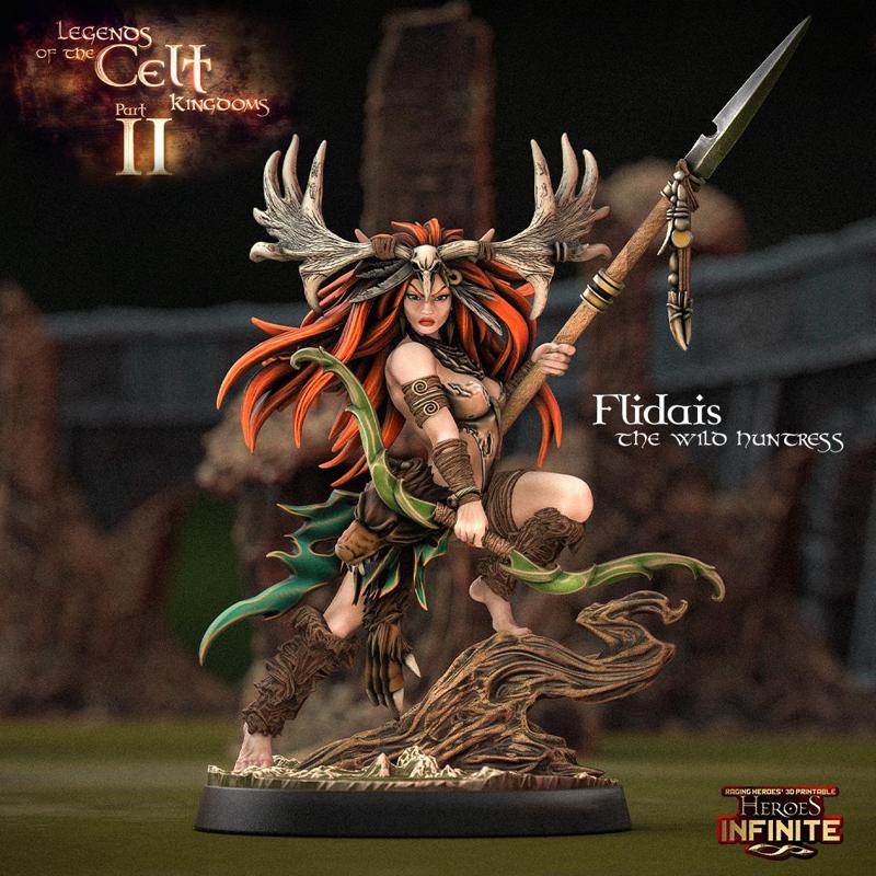 Flidais, the Wild Huntress