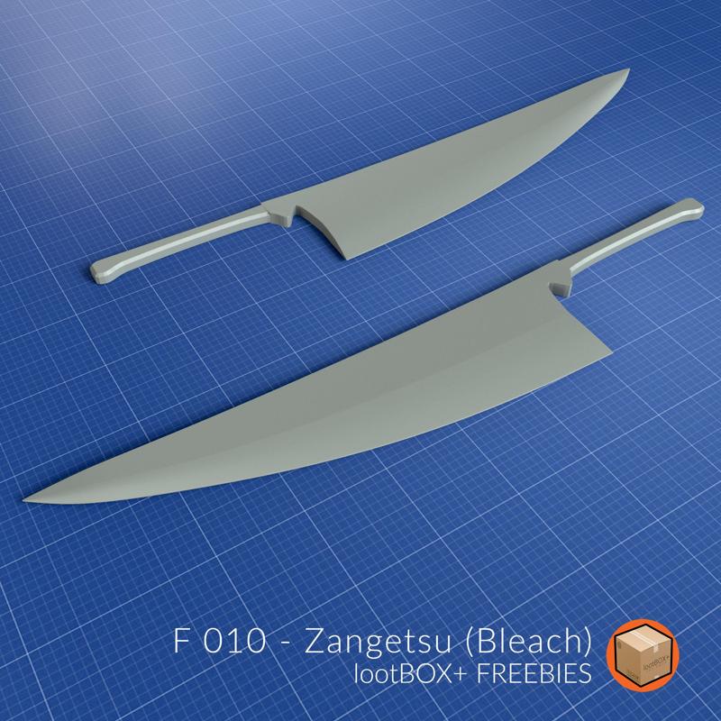 F 010 - ZANGETSU (BLEACH)