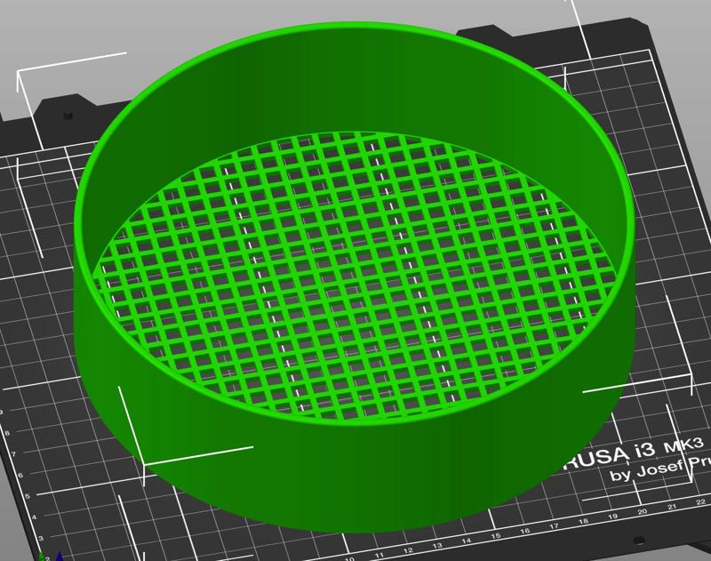 Strainer for washing fruits and vegetables