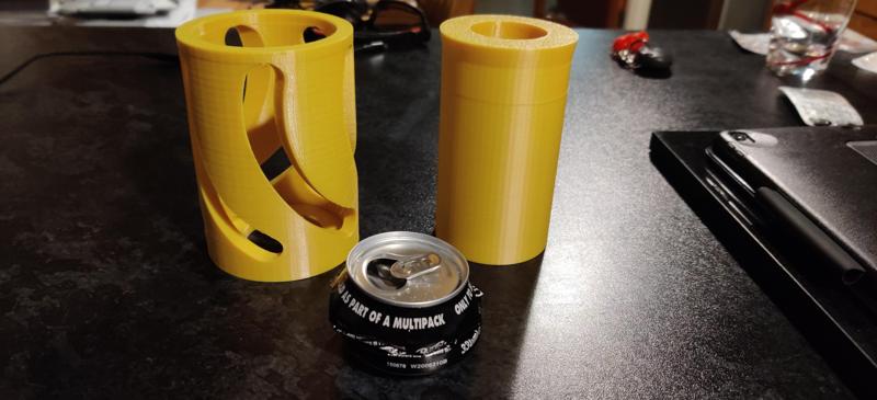 Simple can crusher
