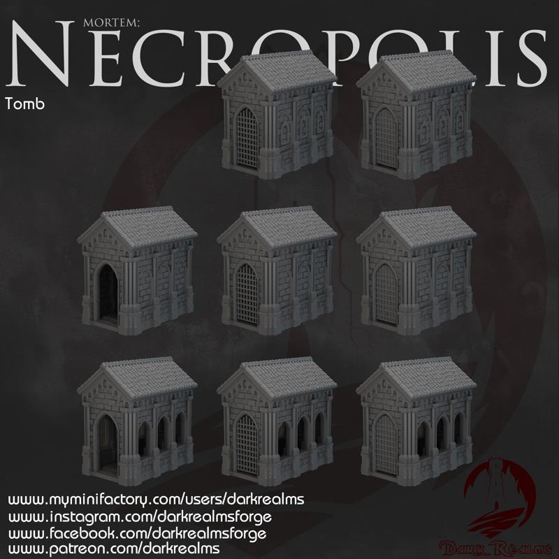Dark Realms - Necropolis - Tombs