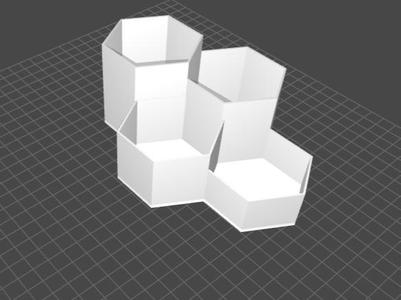 Hexagon Storage organiser