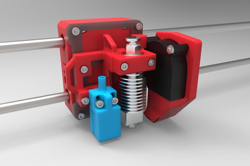 3D Printer header (Pulsar X1 single)