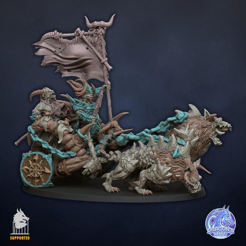 Beast Chieftain in Chariot