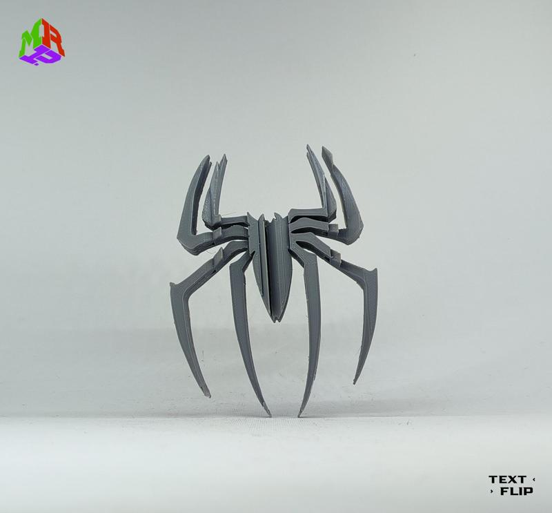 Text Flip - Spider 🕷