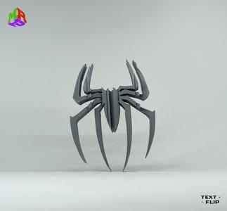 Text Flip - Spider 🕷