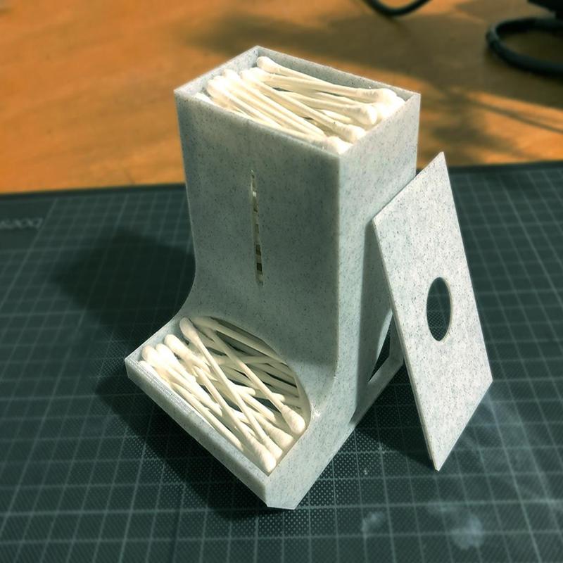Q Tips Dispenser / Cotton Swabs Dispenser