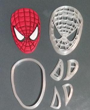 SPIDERMAN COOKIE AND ICING CUTTER/STAMP