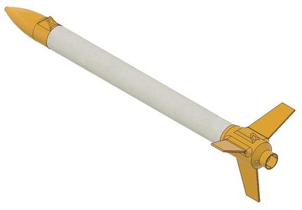 18mm C-Class Model Rocket (BYO 29mm Tube)