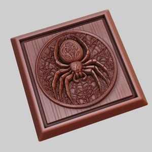 Spider Animal 3D Model for CNC Router Laser & 3D Printer