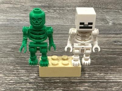 Brick Skeleton Fixed Arms and No Gluing! 1:1 Scale