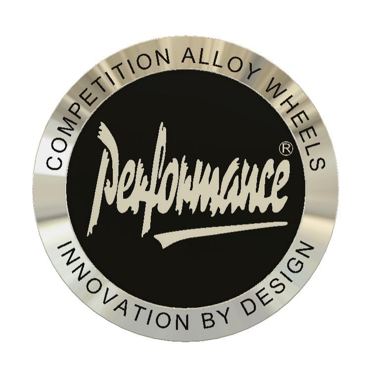 Performance Alloy Wheels Badge for Scale Model Wheels