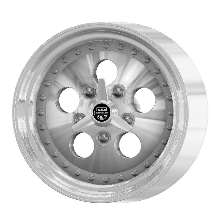 Standard - Center Line Champ 500 with Knock Off Center - Real Rims for Scale Model Cars