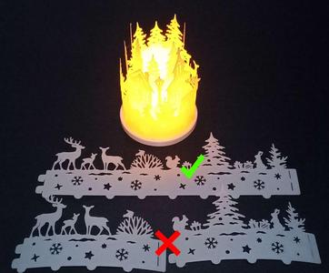 Christmas Lantern (remix: large outer scene, better base)