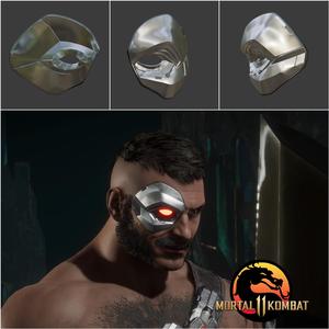 Kano cyber eye from Mortal Kombat 11 - Me Mad Eye