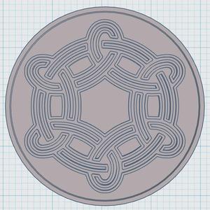 Viking Symbol Coaster 17